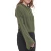 imageCalvin Klein Womens Chain Stitch VNeck SweaterThyme