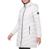 imageCalvin Klein Womens Chevron Quilting Casual Lightweight JacketQuilted SmokeSilver