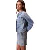 imageCalvin Klein Womens Classic Denim Trucker JacketLight Bay