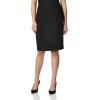 imageCalvin Klein Womens Classic Fit Straight Lux Suit Skirt Regular and Plus SizeBlack