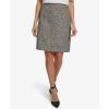 imageCalvin Klein Womens Classic Fit Straight Lux Suit Skirt Regular and Plus SizeBlack Multi