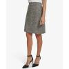 imageCalvin Klein Womens Classic Fit Straight Lux Suit Skirt Regular and Plus SizeBlack Multi
