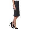 imageCalvin Klein Womens Classic Fit Straight Lux Suit Skirt Regular and Plus SizeCharcoal