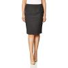 imageCalvin Klein Womens Classic Fit Straight Lux Suit Skirt Regular and Plus SizeCharcoal