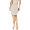 imageCalvin Klein Womens Classic Fit Straight Lux Suit Skirt Regular and Plus SizeKhaki