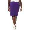 imageCalvin Klein Womens Classic Fit Straight Lux Suit Skirt Regular and Plus SizeNight