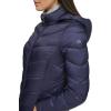 imageCalvin Klein Womens Classic Hooded Zip Front Puffer CoatLightweight Chevron Classic Blue