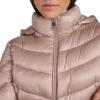 imageCalvin Klein Womens Classic Hooded Zip Front Puffer CoatPearlized Cappuccino