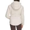 imageCalvin Klein Womens Classic Hooded Zip Front Puffer CoatStony Beige
