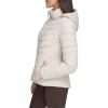 imageCalvin Klein Womens Classic Hooded Zip Front Puffer CoatStony Beige