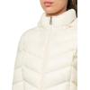 imageCalvin Klein Womens Classic Hooded Zip Front Puffer CoatWarm Cream