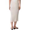 imageCalvin Klein Womens Cotton Rib Midi SkirtLight Grey