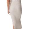 imageCalvin Klein Womens Cotton Rib Midi SkirtLight Grey