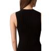 imageCalvin Klein Womens Cotton Rib VNeck Polo DressBlack