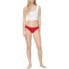 imageCalvin Klein Womens Cotton Stretch Logo Bikini Panties MultipackWhiteBlackGrey HeatherTemperPolarity