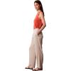 imageCalvin Klein Womens Crepe Wide Leg TrouserIsland Fossil