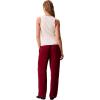 imageCalvin Klein Womens Crepe Wide Leg TrouserMagenta Jewel