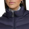 imageCalvin Klein Womens Everyday Hooded Zip Front Puffer Long Sleeve CoatClassic Blue