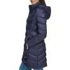 imageCalvin Klein Womens Everyday Hooded Zip Front Puffer Long Sleeve CoatClassic Blue