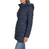 imageCalvin Klein Womens Everyday Hooded Zip Front Puffer Long Sleeve CoatDark Sapphire