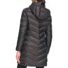 imageCalvin Klein Womens Everyday Hooded Zip Front Puffer Long Sleeve CoatLightweight Black