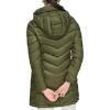 imageCalvin Klein Womens Everyday Hooded Zip Front Puffer Long Sleeve CoatLightweight Military