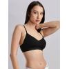 imageCalvin Klein Womens Form to Body Lightly Lined BraletteBlack