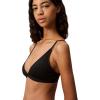 imageCalvin Klein Womens Form to Body Lightly Lined Triangle BraletteBlack