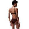 imageCalvin Klein Womens Form to Body Lightly Lined Triangle BraletteUmber