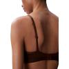 imageCalvin Klein Womens Form to Body Lightly Lined Triangle BraletteUmber