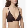 imageCalvin Klein Womens Form to Body Lightly Lined Triangle BraletteWoodland