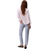 imageCalvin Klein Womens High Rise Slim Fit JeansBlue Rain