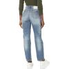 imageCalvin Klein Womens High Rise Straight Fit JeansBlue Distressed