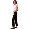 imageCalvin Klein Womens High Rise Straight Fit JeansTrue Black