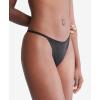 imageCalvin Klein Womens Ideal Micro Low Rise String ThongBlack