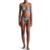 imageCalvin Klein Womens Ideal Micro Low Rise String ThongBlue Performance W Meduim Grey Logo