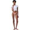 imageCalvin Klein Womens Ideal Micro Low Rise String ThongLuminous Peach