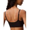 imageCalvin Klein Womens Invisibles Comfort Seamless Adjustable Skinny Strap Bralette BraBlack