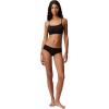 imageCalvin Klein Womens Invisibles Comfort Seamless Adjustable Skinny Strap Bralette BraBlack