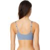 imageCalvin Klein Womens Invisibles Comfort Seamless Adjustable Skinny Strap Bralette BraFlint Stone