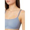 imageCalvin Klein Womens Invisibles Comfort Seamless Adjustable Skinny Strap Bralette BraFlint Stone