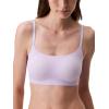 imageCalvin Klein Womens Invisibles Comfort Seamless Adjustable Skinny Strap Bralette BraLilac Quartz