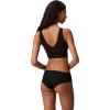 imageCalvin Klein Womens Invisibles Comfort Seamless Lightly Lined V Neck Bralette BraBlack