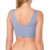 imageCalvin Klein Womens Invisibles Comfort Seamless Lightly Lined V Neck Bralette BraFlint Stone