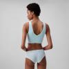 imageCalvin Klein Womens Invisibles Comfort Seamless Lightly Lined V Neck Bralette BraMoonlight Jade