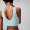 imageCalvin Klein Womens Invisibles Comfort Seamless Lightly Lined V Neck Bralette BraMoonlight Jade