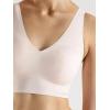 imageCalvin Klein Womens Invisibles Comfort Seamless Lightly Lined V Neck Bralette BraNymphs Thigh
