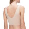 imageCalvin Klein Womens Invisibles Comfort Seamless Wirefree Lightly Lined Triangle Bralette BraBare