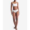 imageCalvin Klein Womens Invisibles Comfort Seamless Wirefree Lightly Lined Triangle Bralette BraPlein Air W Ivory Logo