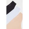 imageCalvin Klein Womens Invisibles Seamless Thong Panties 3 PackAmethyst CreamLight CaramelBlack